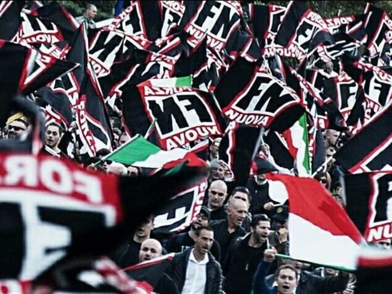 Roma: sgomberata dalla polizia la sede di Forza Nuova