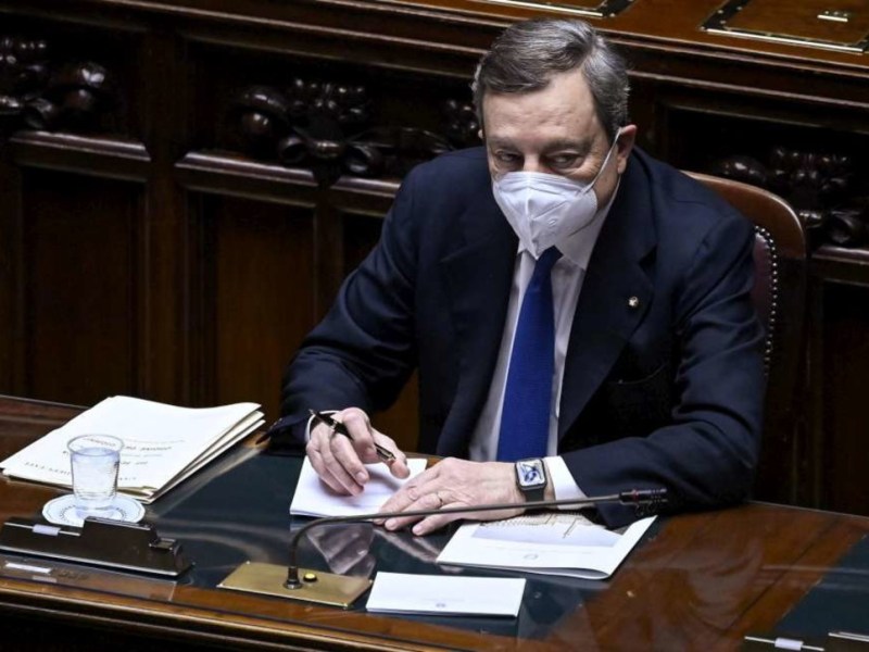 Voto di fiducia, il Governo Draghi porta a casa 535 voti a favore e 56 contrari