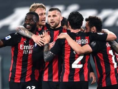 Trionfo del Milan a Torino